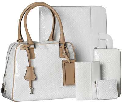 complementos charol blanco