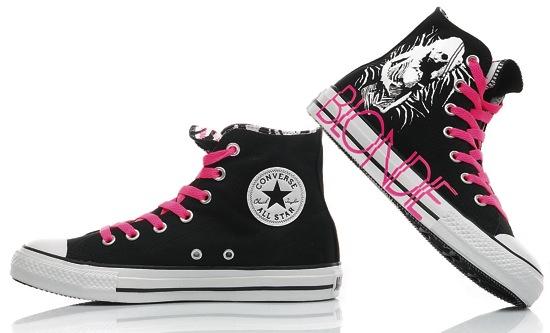 The Clash y Blondie en Converse The Clash y Blondie en Converse